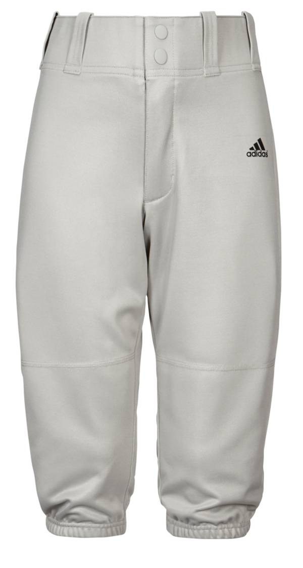 adidas Boys' Triple Stripe Knicker Baseball Pants