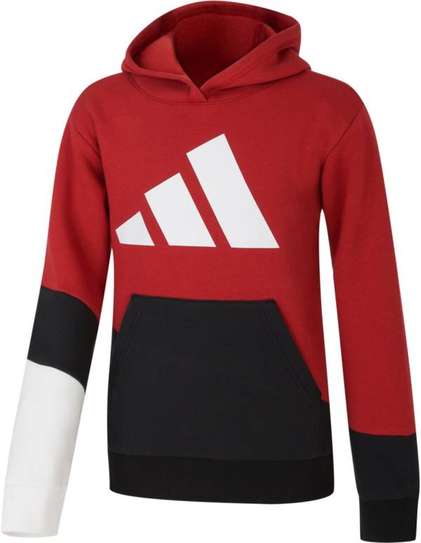 adidas Boys' Elevated Colorblock Hoodie