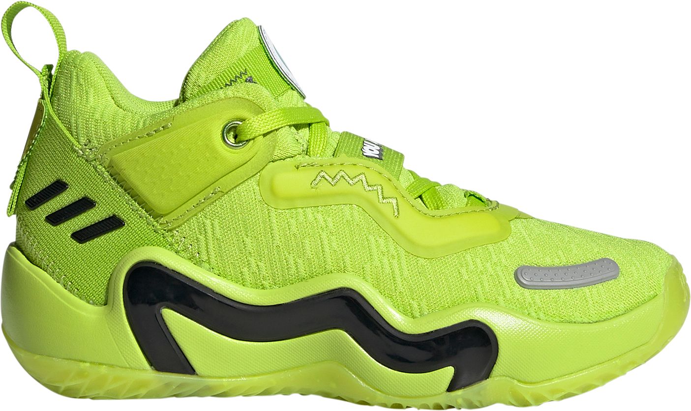 green kids basketball shoes