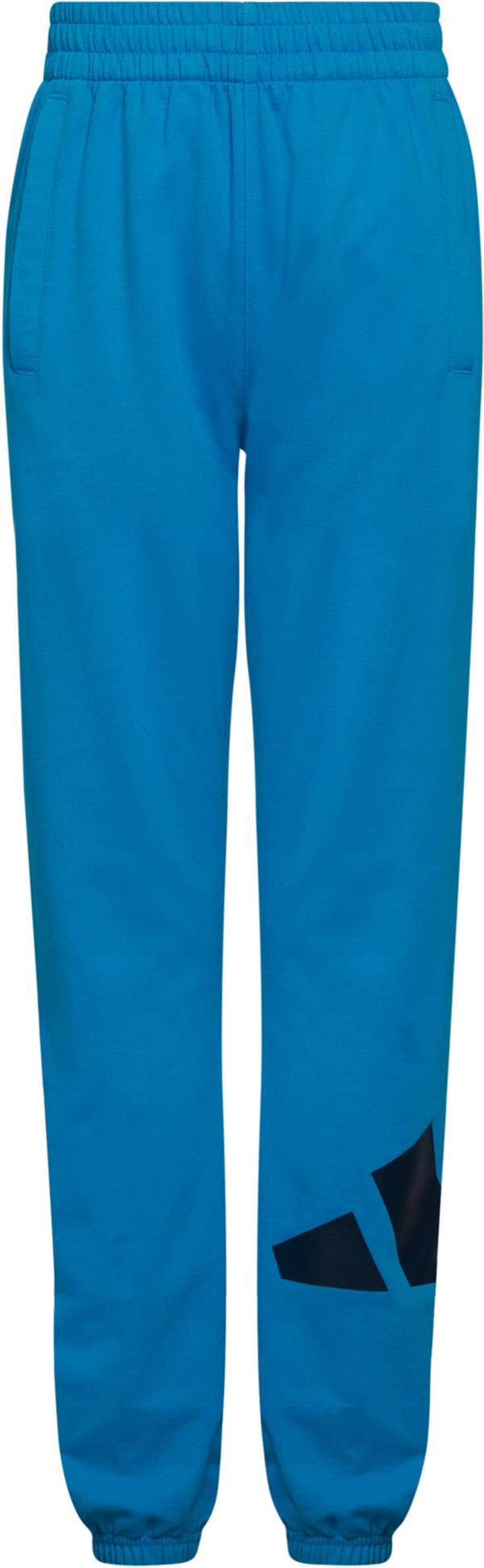 adidas Boys' French Terry 3-Bar Joggers