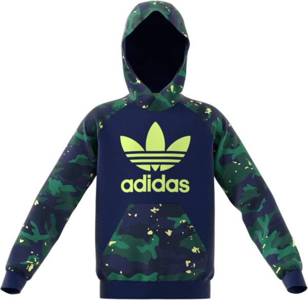 adidas Kids' Allover Print Pack Camo Print Hoodie