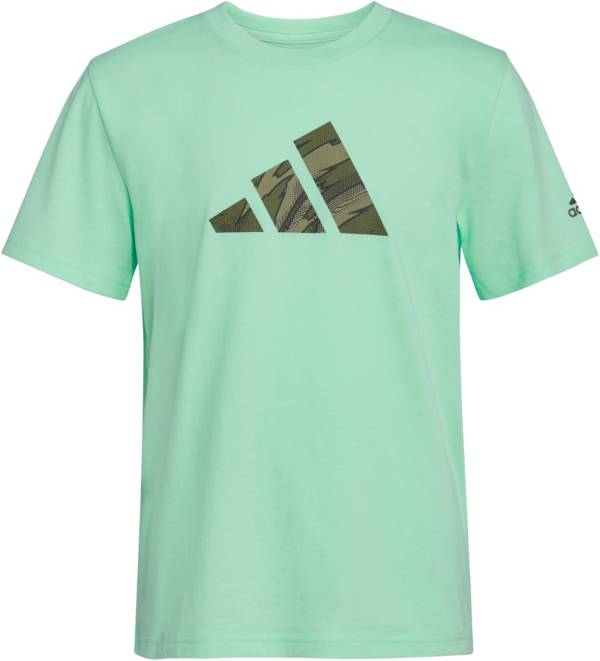 Adidas Boys' Short Sleeve Tiger Camo T-Shirt