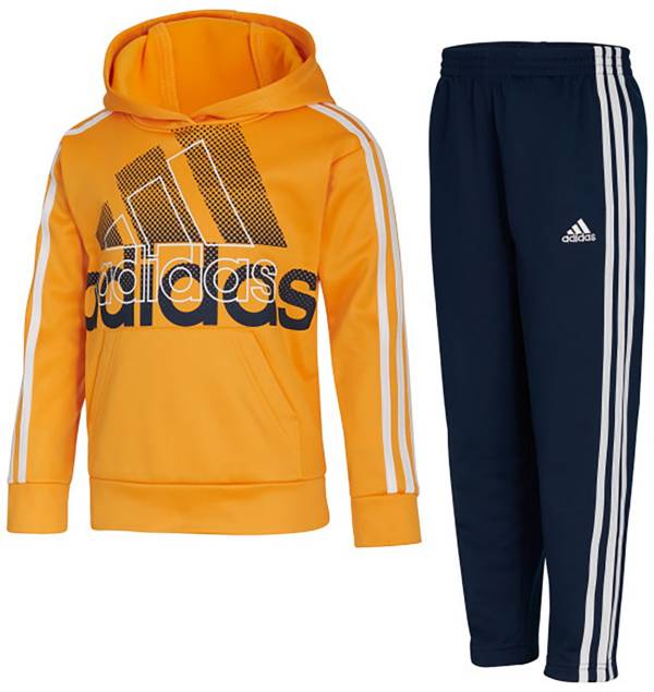 adidas Boys' Statement Hoodie Set