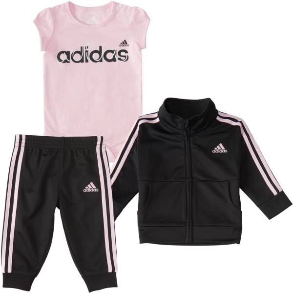 adidas Girls' Tricot 3-Piece Set