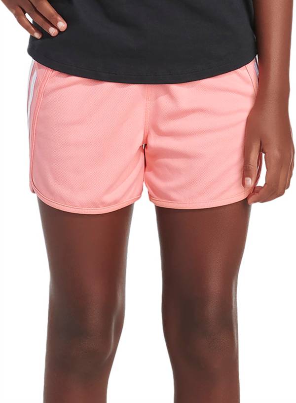 Adidas Girls' 3 Stripe Mesh Short