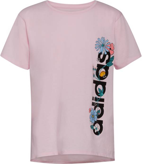 Adidas Girls' Short Sleeve Long Slit T-Shirt product image