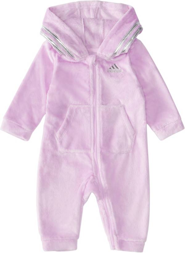 adidas Toddler Girls' Cozy Fleece Coverall