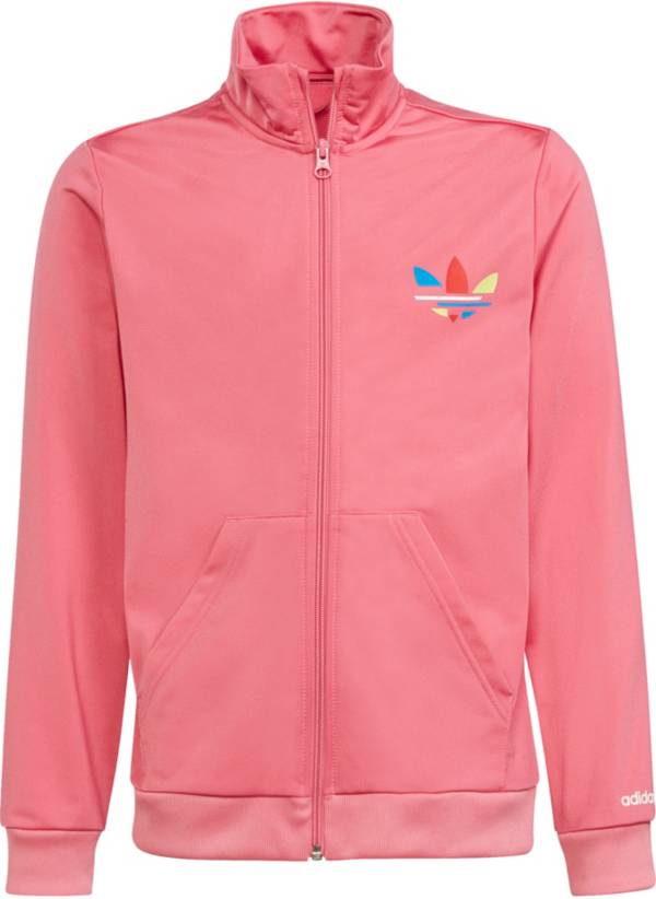 adidas Girls' Adicolor Track Jacket