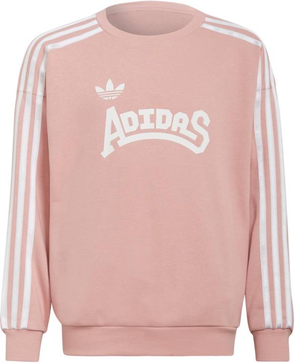 adidas Originals Girls' Graphic Crew Sweatshirt