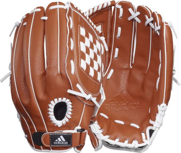 adidas Girls' 12" Triple Stripe Series Softball Glove