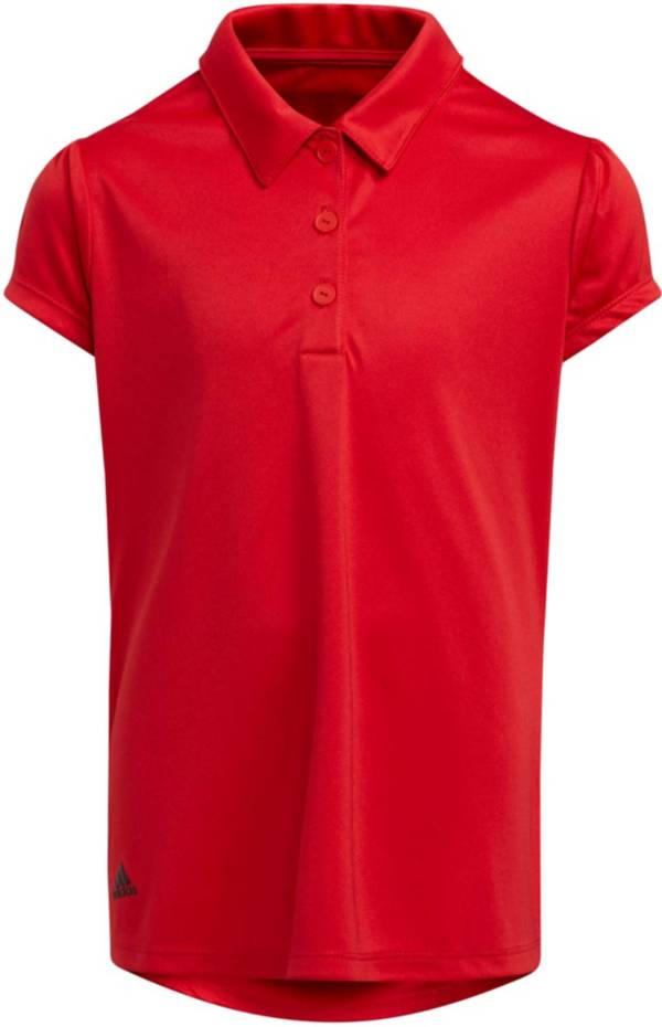 Adidas Girls' Performance Polo Shirt