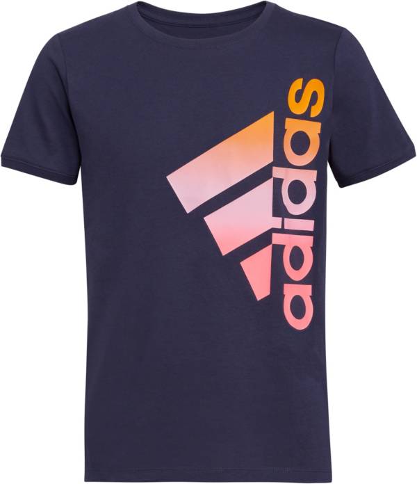 Adidas Girls' Short Sleeve Vent T-Shirt