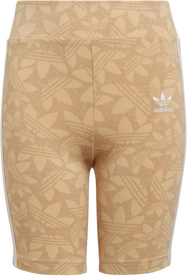 adidas Originals Girls' High-Waisted Cycling Shorts