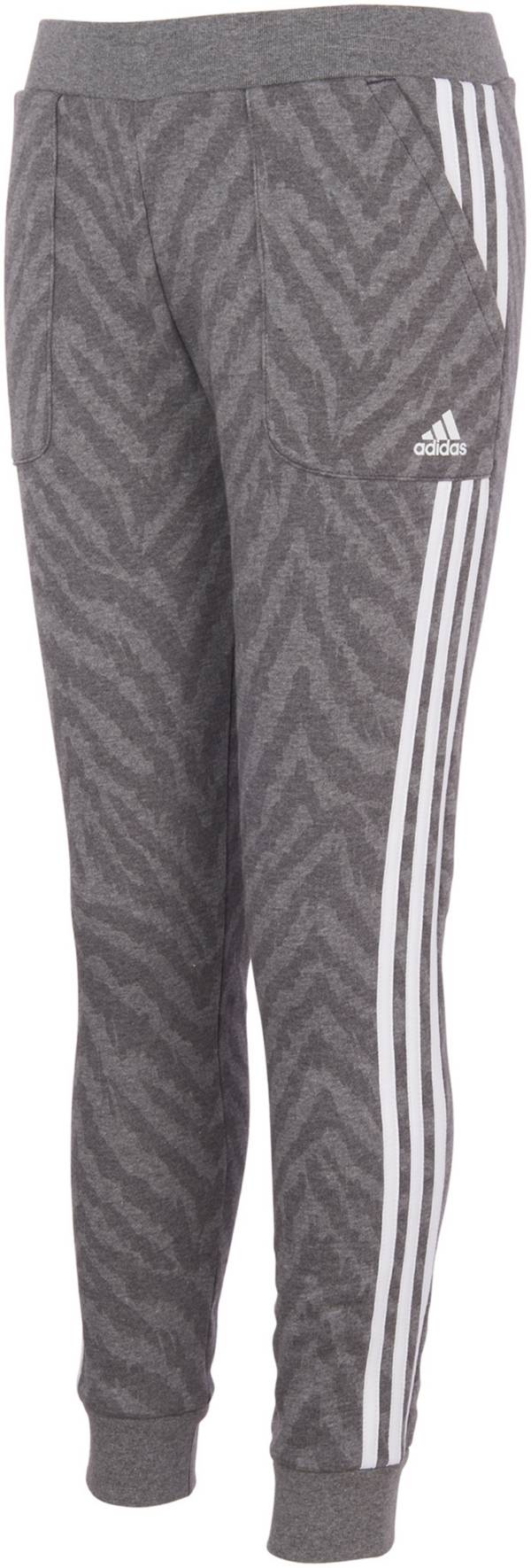 adidas Girls' AOP Fleece Jogger