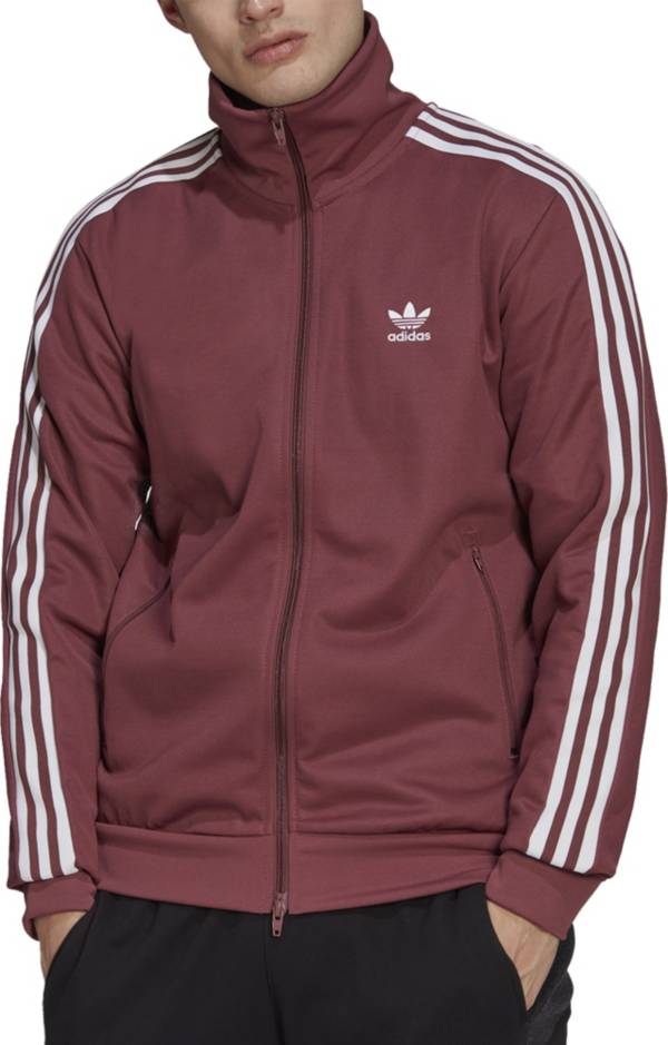 adidas Originals Men's Adicolor Classics Beckenbauer PrimeBlue Track Long-Sleeve Shirt