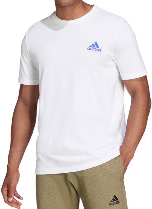 adidas Men's Tennis Graphic Logo T-Shirt