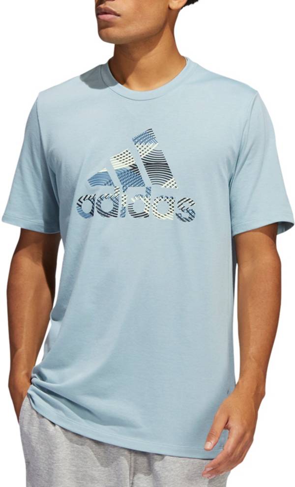 adidas Men's FreeLift Graphic Multi-Color T-Shirt