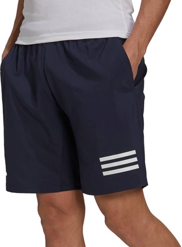 adidas Men's Club 3-Stripe Tennis Shorts