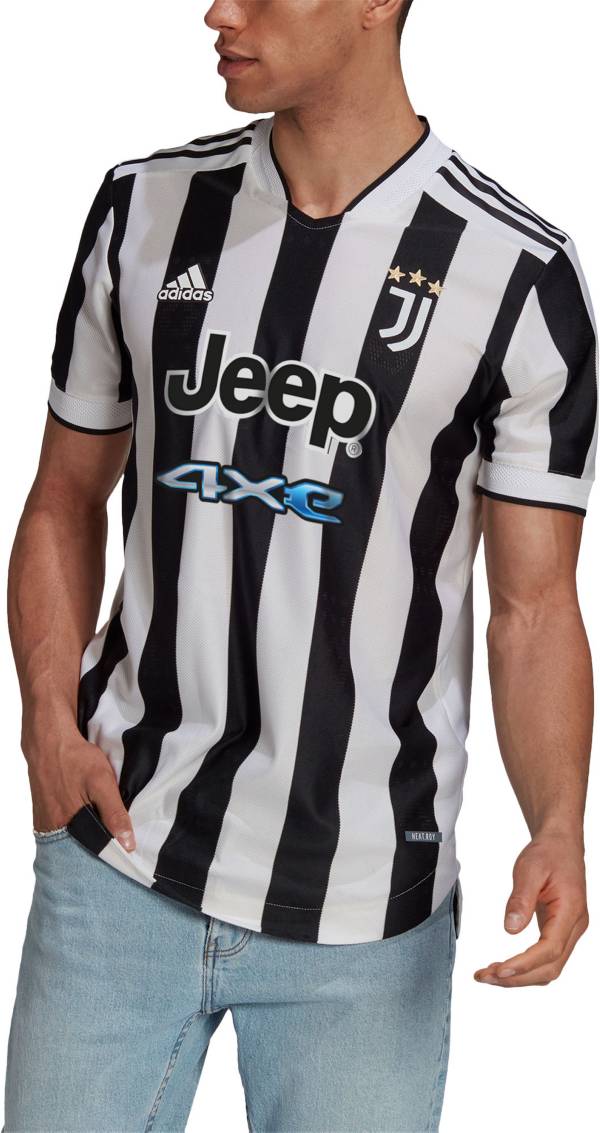 adidas Men's Juventus '21 Home Authentic Jersey