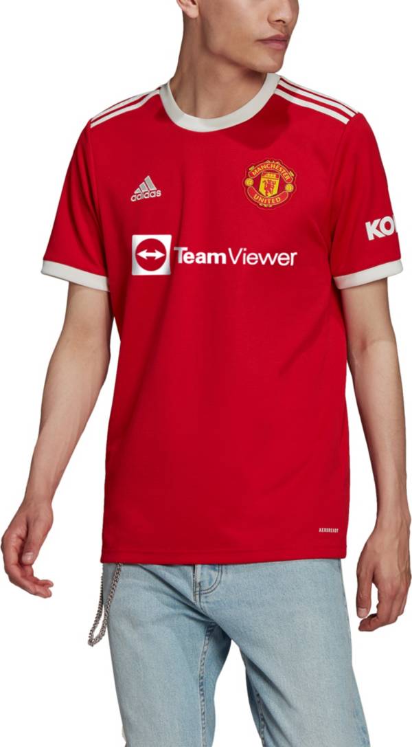 adidas Men's Manchester United '21 Home Replica Jersey