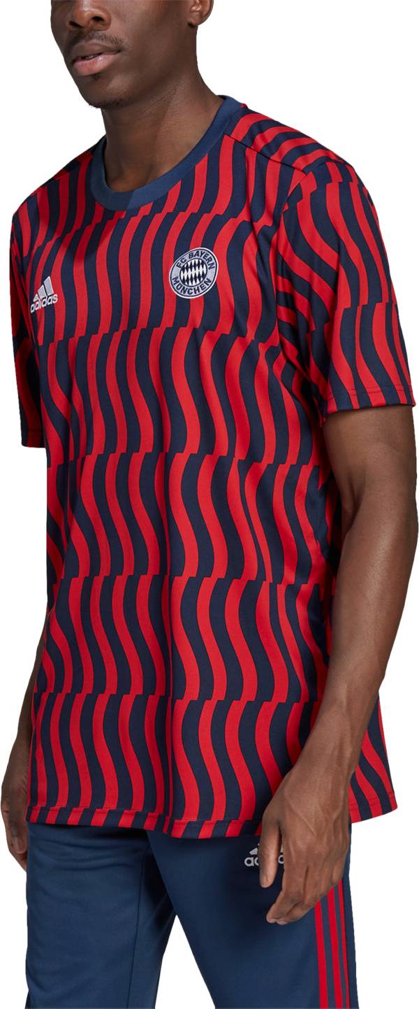 adidas Bayern Munich '22 Navy Prematch Jersey