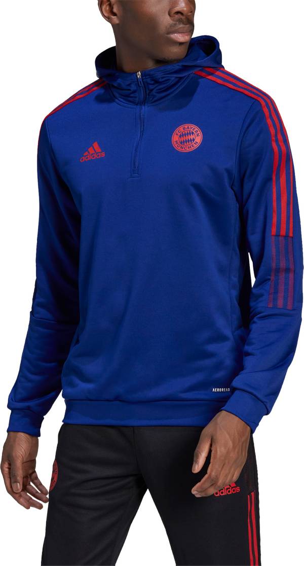 adidas Bayern Munich Black Pullover Training Hoodie