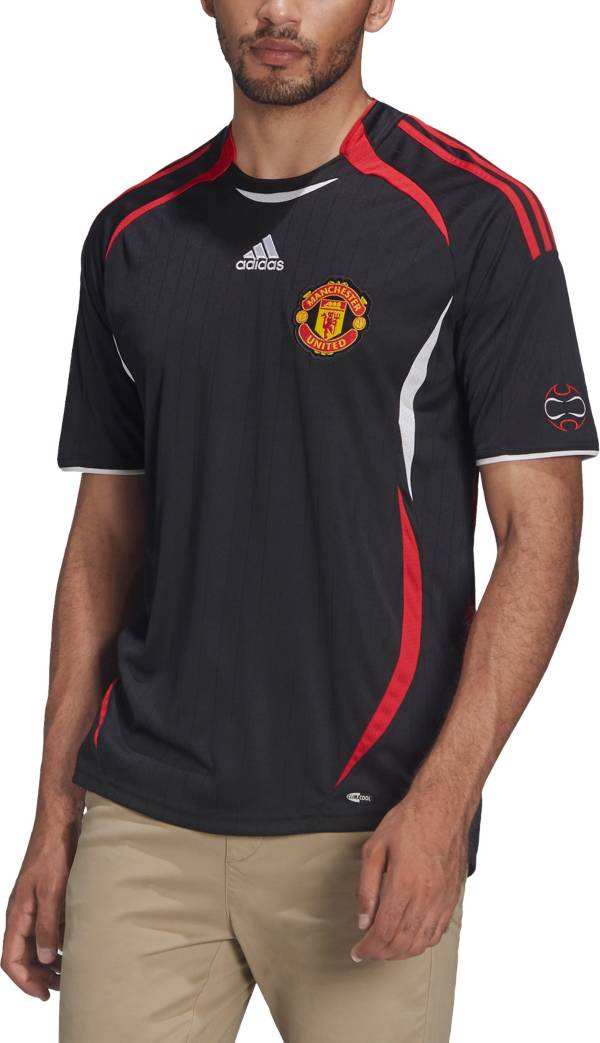 adidas Manchester United Teamgeist Black Jersey