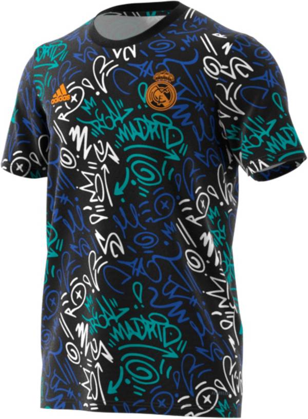 adidas Real Madrid '21 Multi-Patterned Prematch Jersey