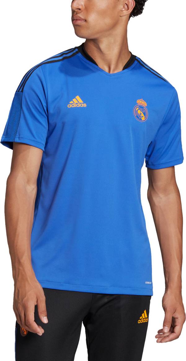 adidas Real Madrid '21 Blue Training Jersey