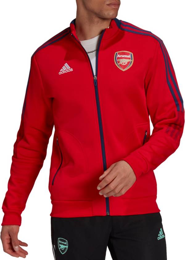 adidas Arsenal Anthem Red Track Jacket