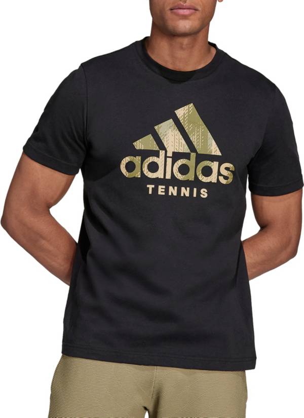 Adidas Men's Graphic Camo Tennis T-Shirt