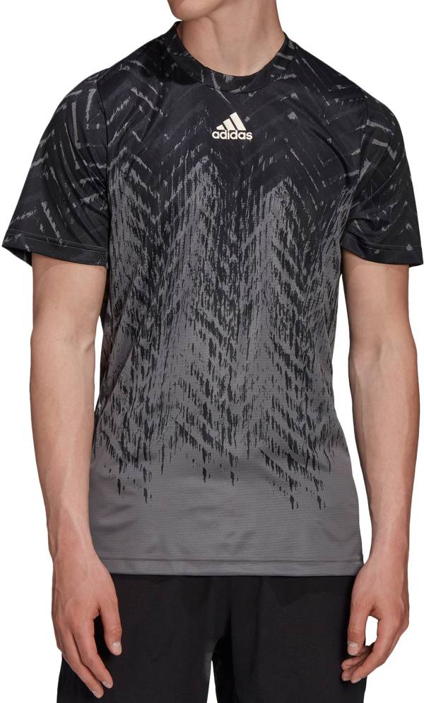 adidas Men's Tennis Freelift Printed T-Shirt