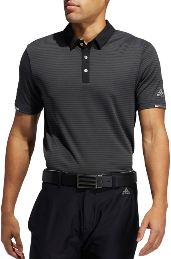 adidas Men's HEAT.RDY Micro Stripe Golf Polo