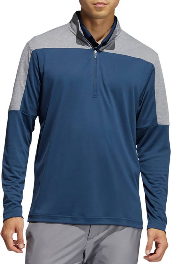 adidas Men's Lightweight Recycled Polyester 1/4 Zip Golf Pullover