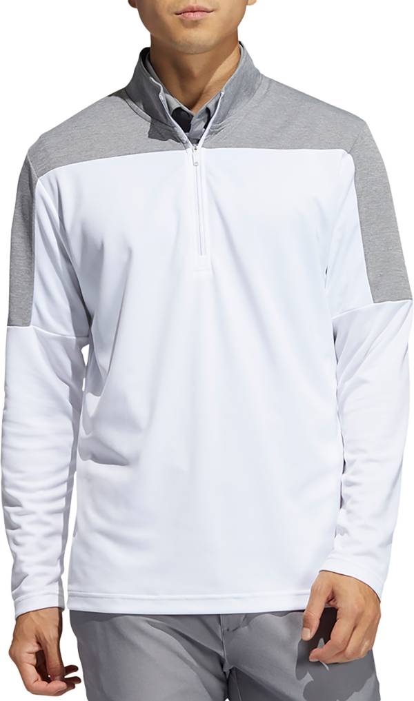 adidas Men's Lightweight Recycled Polyester 1/4 Zip Golf Pullover