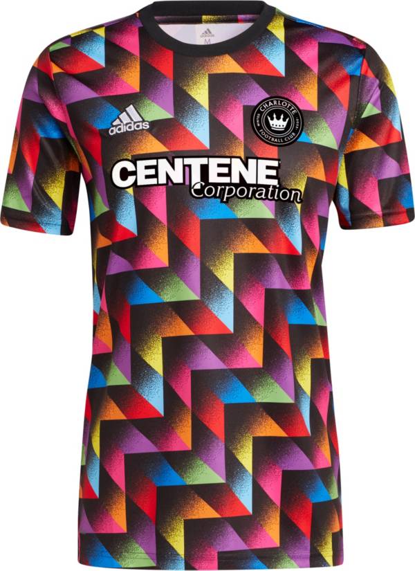 adidas Charlotte FC '22 Pride Prematch Jersey