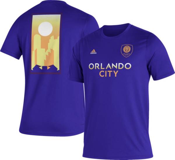 adidas Orlando City '22 Purple Jersey Hook T-Shirt