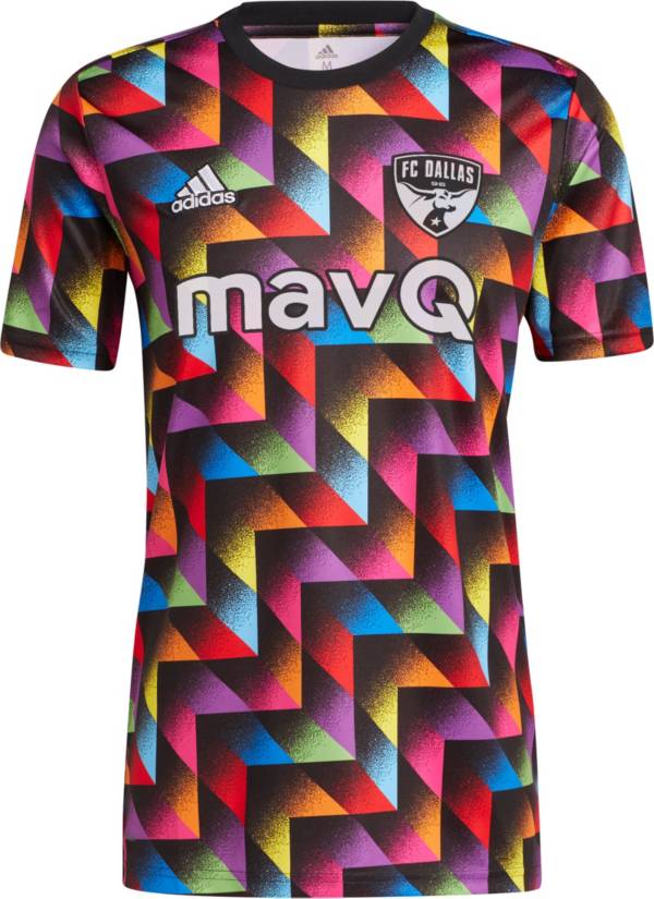 adidas FC Dallas '22 Pride Prematch Jersey