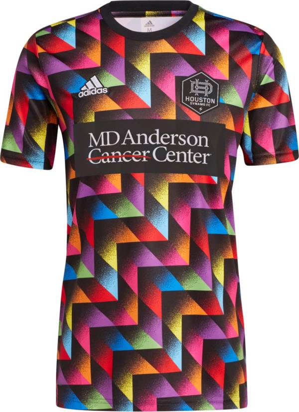 adidas Houston Dynamo '22 Pride Prematch Jersey