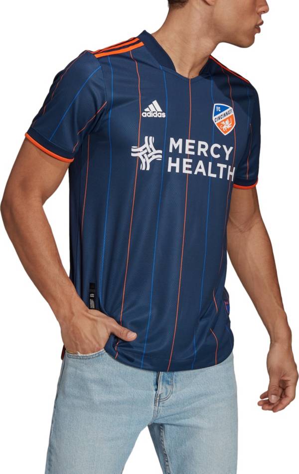 adidas Men's FC Cincinnati '21-'22 Primary Authentic Jersey