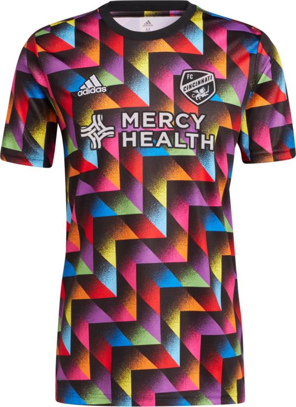 adidas FC Cincinnati '22 Pride Prematch Jersey