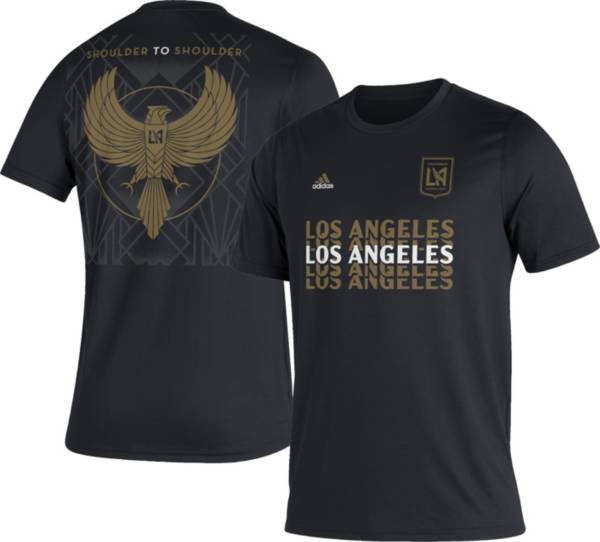 adidas Los Angeles FC '22 Black Jocktag T-Shirt product image