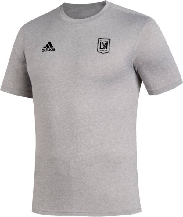 adidas Men's Los Angeles FC Megs Grey T-Shirt