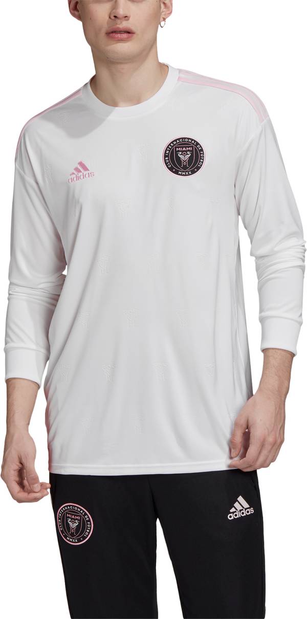 adidas Men's Inter Miami CF '20-'21 Primary Replica Long Sleeve Jersey