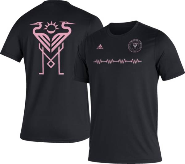 adidas Inter Miami CF '22 Black Jersey Hook T-Shirt