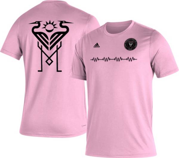 adidas Inter Miami CF '22 Pink Jersey Hook T-Shirt