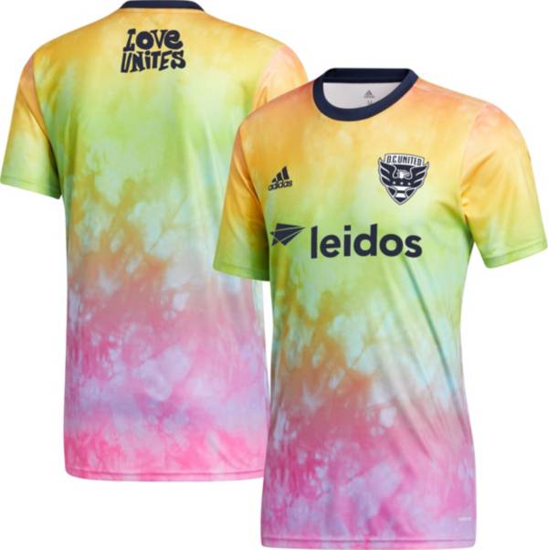 adidas Men's D.C. United Tie-Dye Pride Jersey