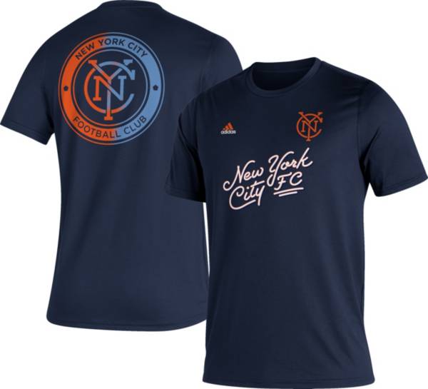 adidas New York City FC '22 Navy Jersey Hook T-Shirt