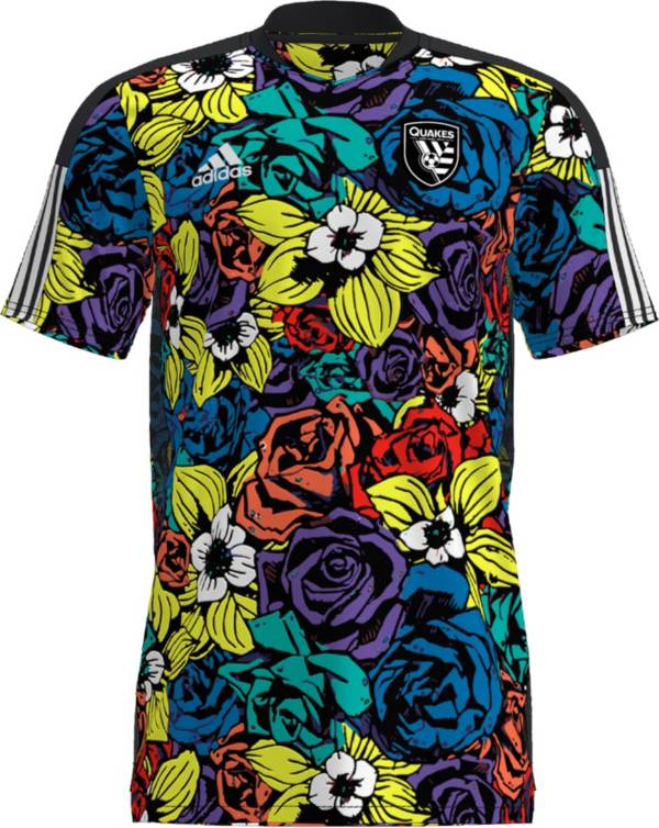 adidas San Jose Earthquakes MLS Unity Multi-Color Prematch Jersey product image