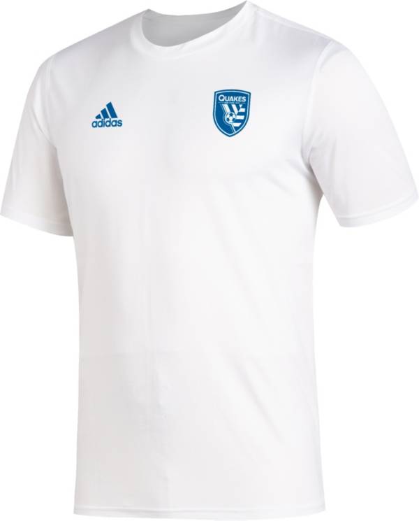 adidas Men's San Jose Earthquakes Megs White T-Shirt